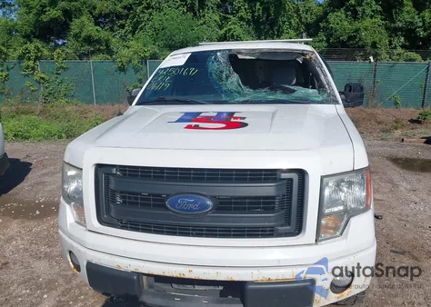 2013 Ford F-150 Stx из США, поврежденный, VIN 1FTFX1EF1DFA59487